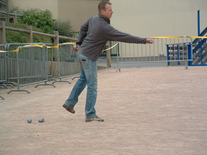 La suite du championnat de la manche triplette jeu provençal en photos