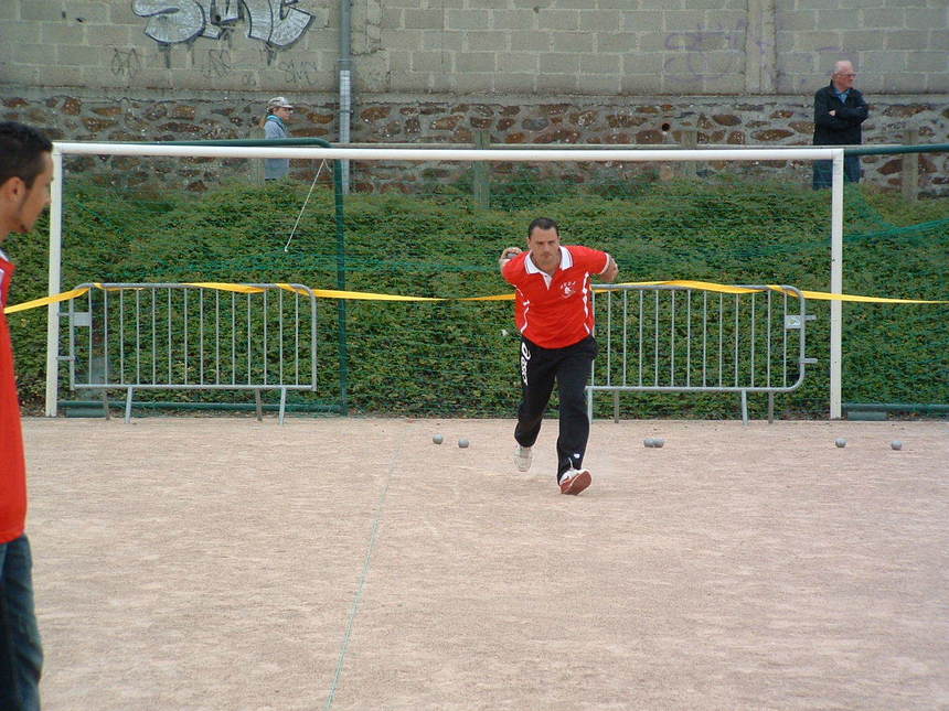 La suite du championnat de la manche triplette jeu provençal en photos