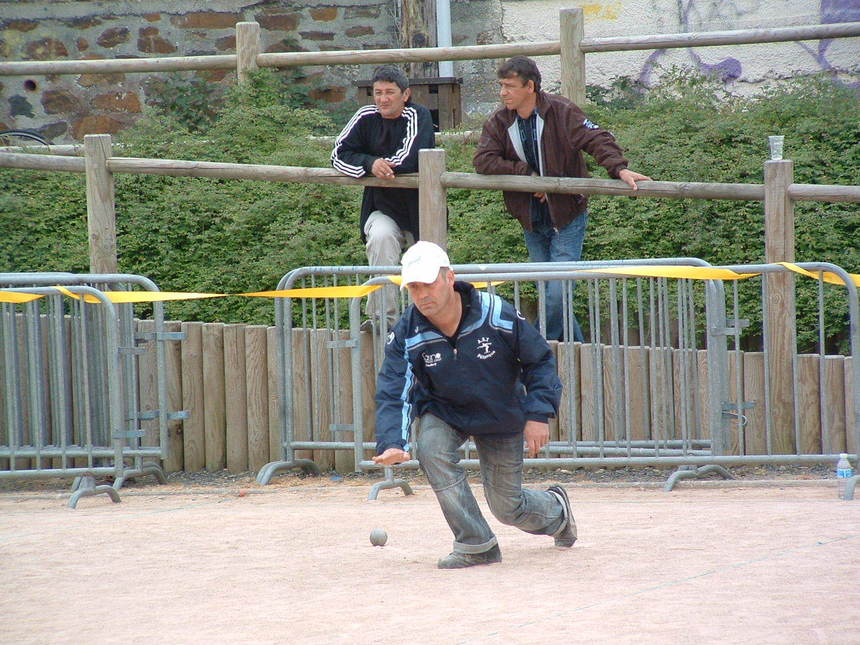 La suite du championnat de la manche triplette jeu provençal en photos