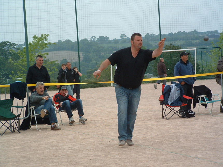 La suite du championnat de la manche triplette jeu provençal en photos