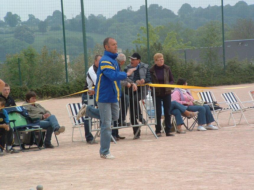 La suite du championnat de la manche triplette jeu provençal en photos