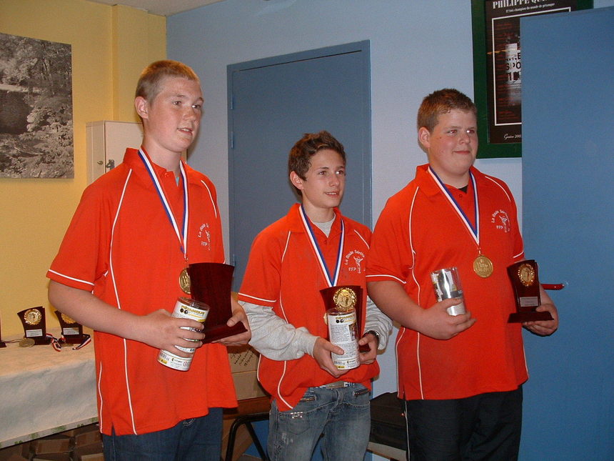 Les champions de ligue, Pierre BILLY - Dylan ROSE - Manuel CHAPON Les champions de ligue, Pierre BILLY - Dylan ROSE - Manuel CHAPON