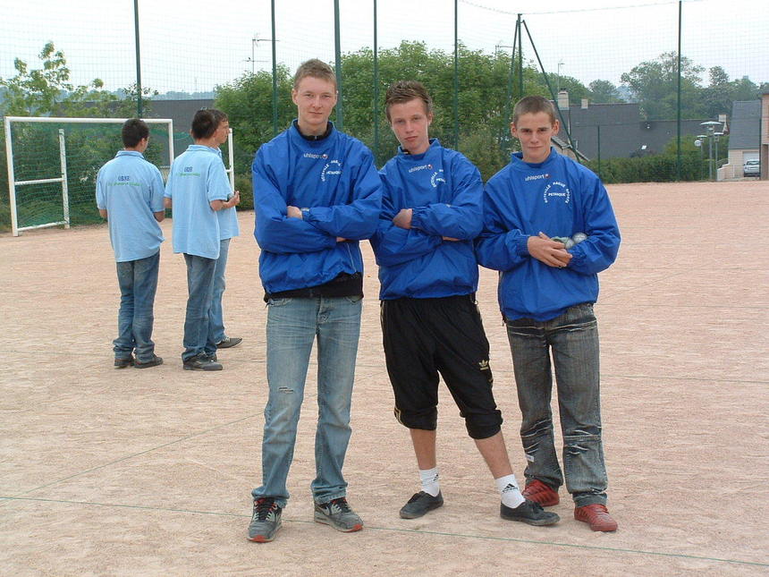 Kevin LEDOUJET - Steven LE MOIGNE - Jimmy SIMON, 1/2 finaliste Kevin LEDOUJET - Steven LE MOIGNE - Jimmy SIMON, 1/2 finaliste