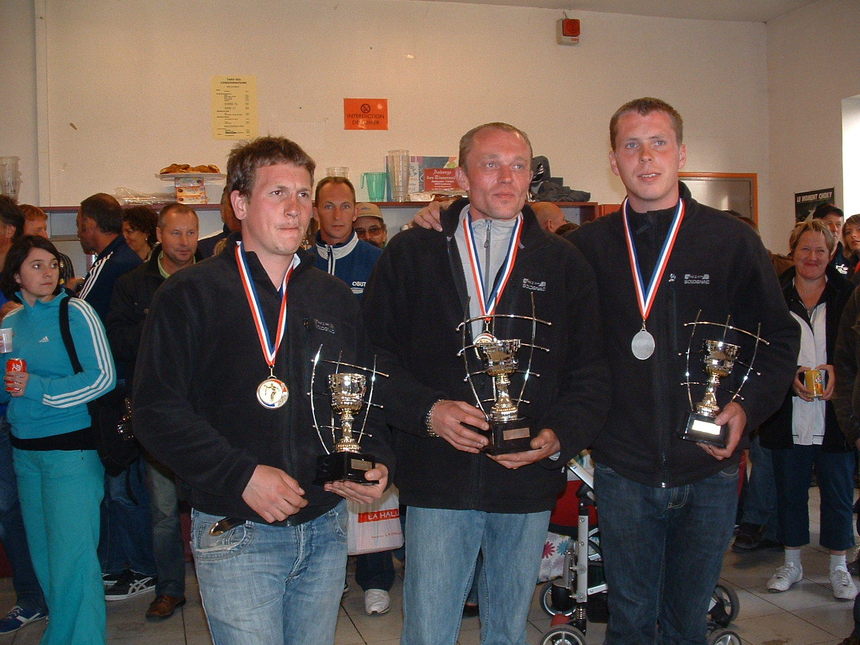 Les finalistes    Ludovic FOUQUET - Mickael RIVIERE  -  Julien CHAMBERTAUD