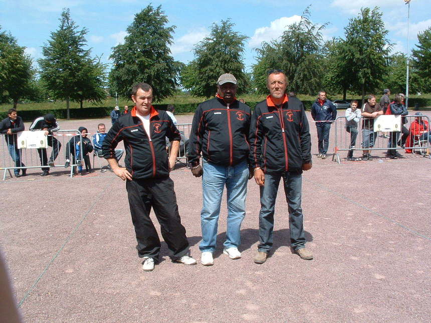 Bruno MARGRIN - Christian LAKO et Bruno JOSSET, des anciens champions