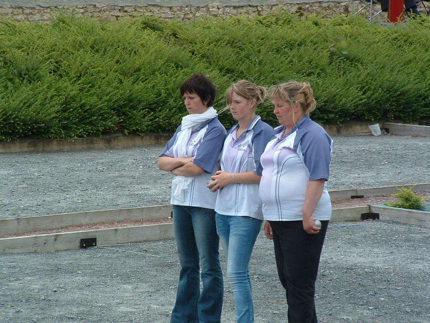 Nathalie et Isabelle CHOUBRAC - Gwenaelle ENDELIN 1/4 de finaliste à Argences