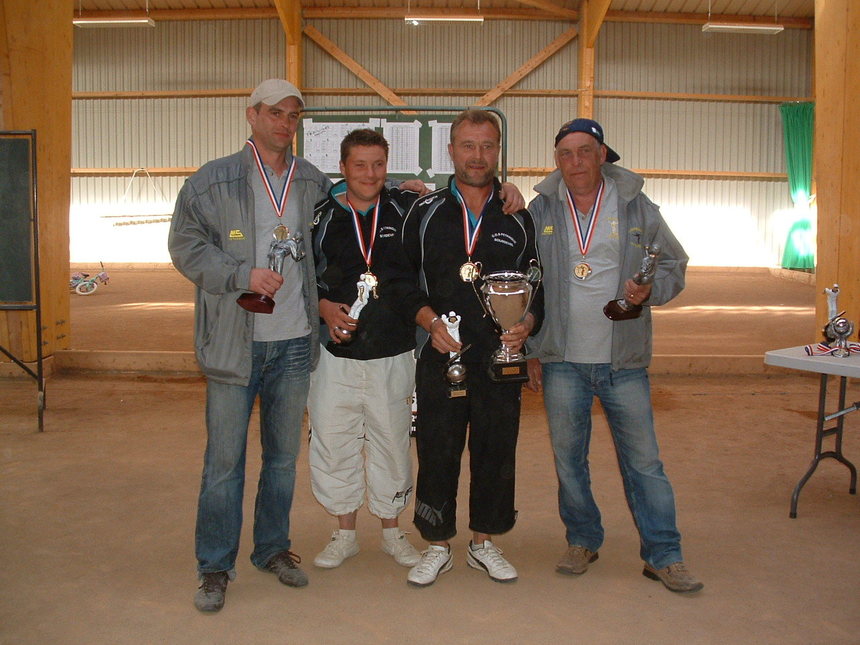 Elvis FALLET et Stéphane CLEMENT champions 2011
