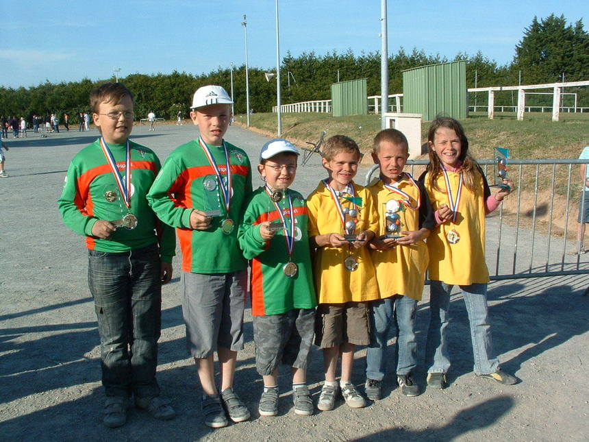 LES CHAMPIONNATS DEPARTEMENTAUX JEUNES  A SAINTENY