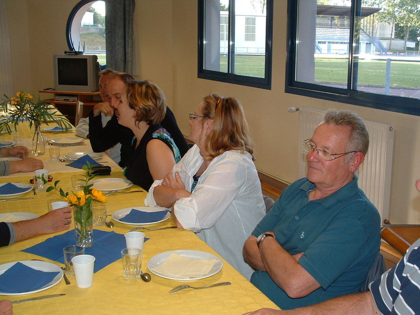 Une partie des invités du tir à l'arc Une partie des invités du tir à l'arc