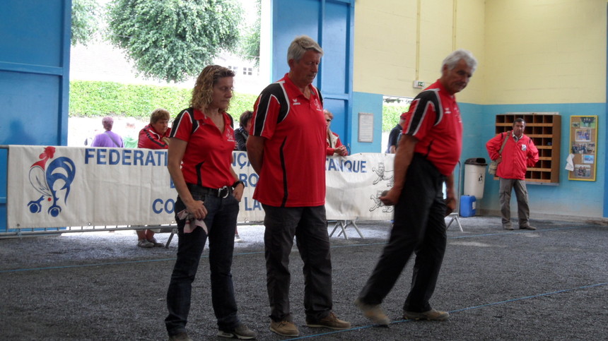 La triplette mixte chez les vétérans La triplette mixte chez les vétérans