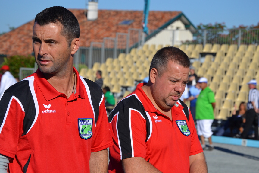 David LEDANTEC et Charles WEIBEL en 1/2 finale David LEDANTEC et Charles WEIBEL en 1/2 finale