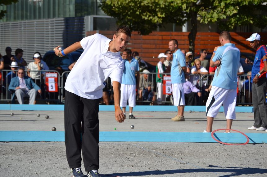 Dylan ROCHER dans son exercice favori Dylan ROCHER dans son exercice favori