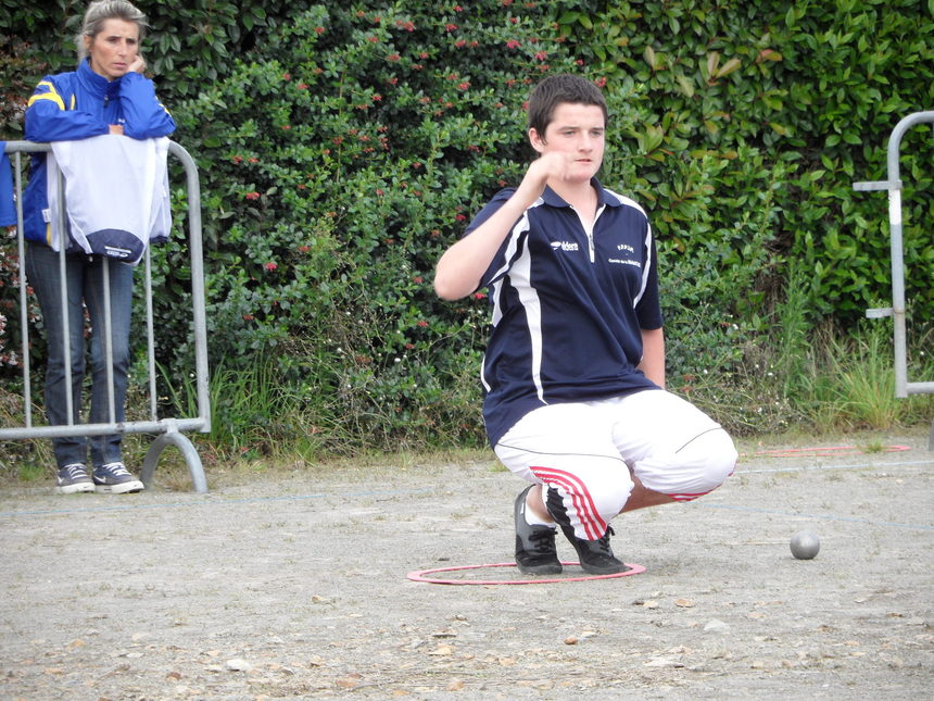 Le champion cadet, 1/2 finaliste du france à l'appoint