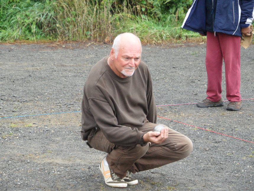 Gérard THUAULT en plein concentration