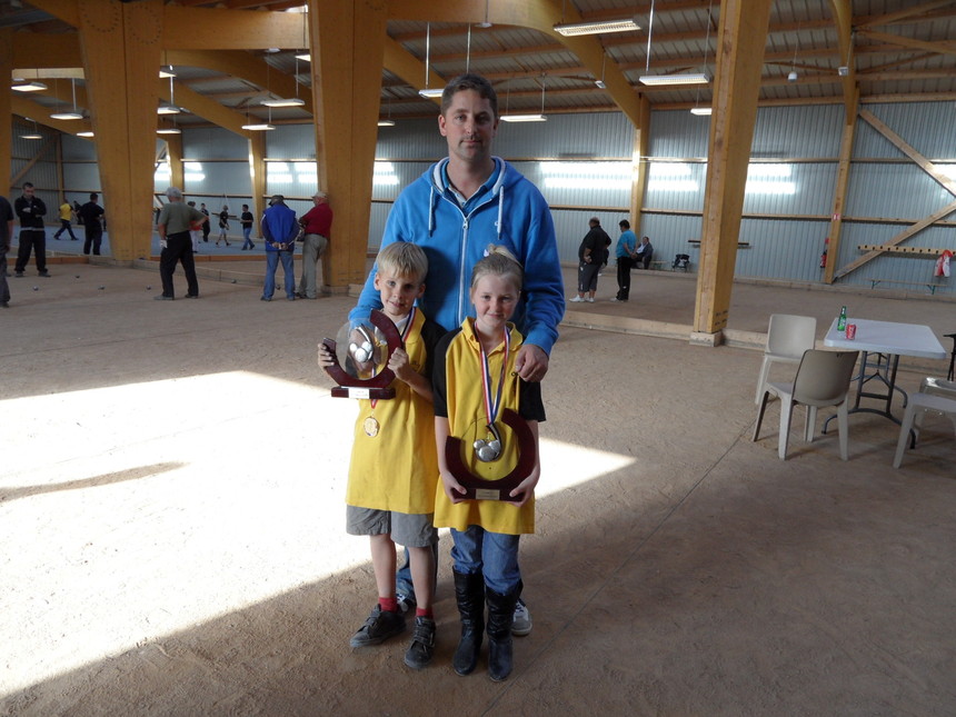 Benjamin JAVALET (ABSL) - Emilie LENOEL (OHS), champion benjamins 2011