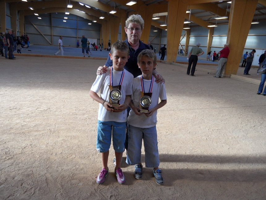 Jocelyn POUSSET et Mathis JOURDAN - Vice champions