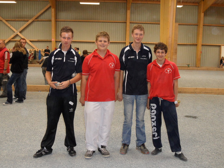 La dernière finale de la journée avec les juniors