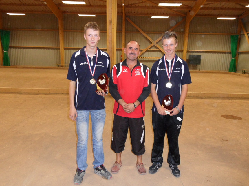 Les champions 2011 - Kevin LEDOUJET (BF)  et Steven LE MOIGNE (OHS)