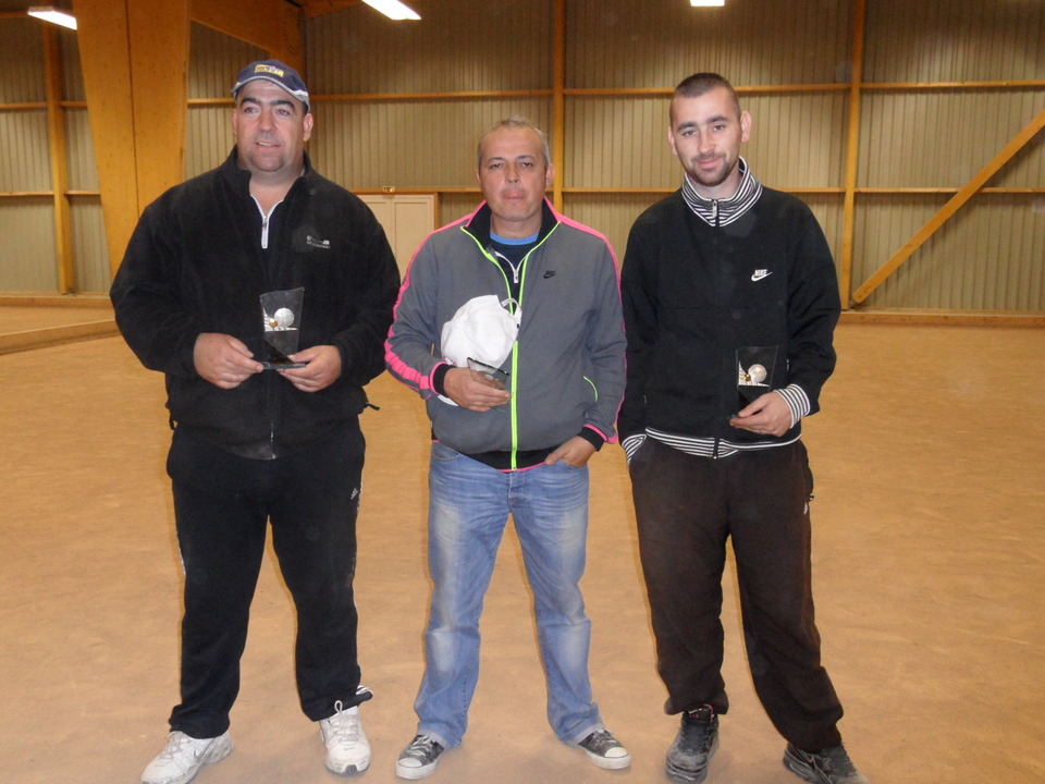 Résultats et photos du championnat de la manche triplette provençal