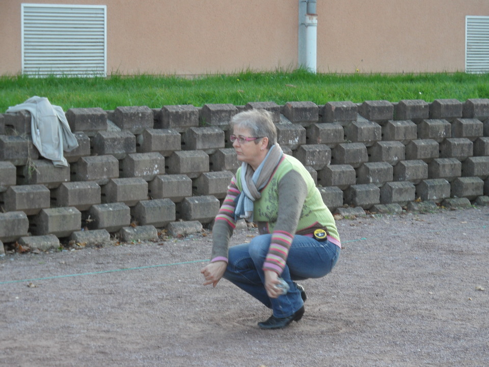 Cathy MELIN, madame la présidente très concentrée