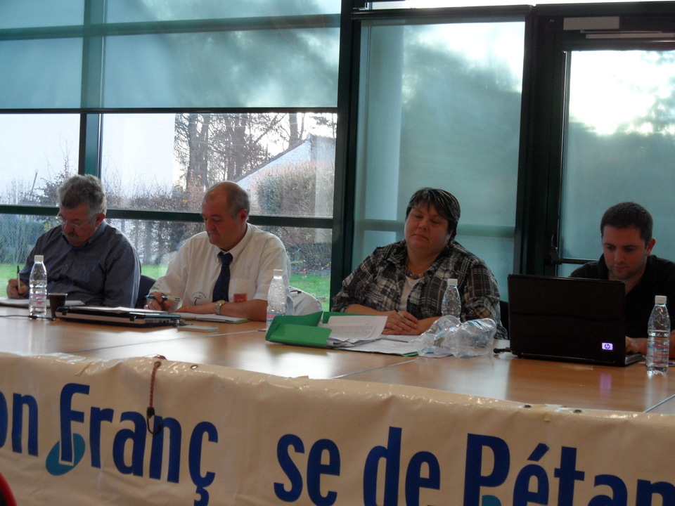 Les présidents des comités   - Alain MARION (50) - Eric GRANGER (61) - Mireille NOEL (14)