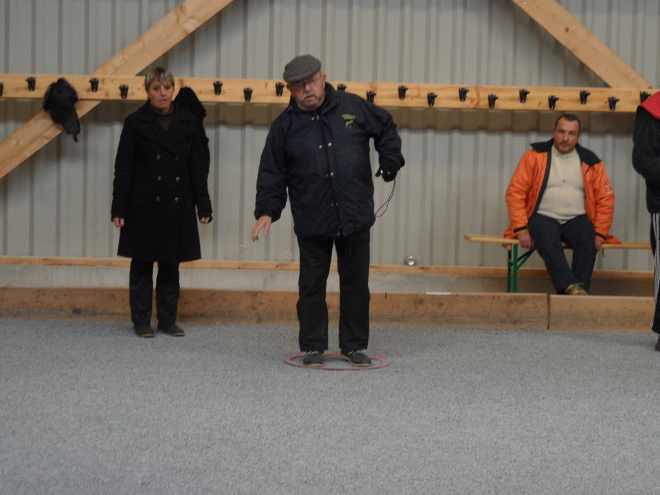 Bernard et Cherbourg Pétanque présents