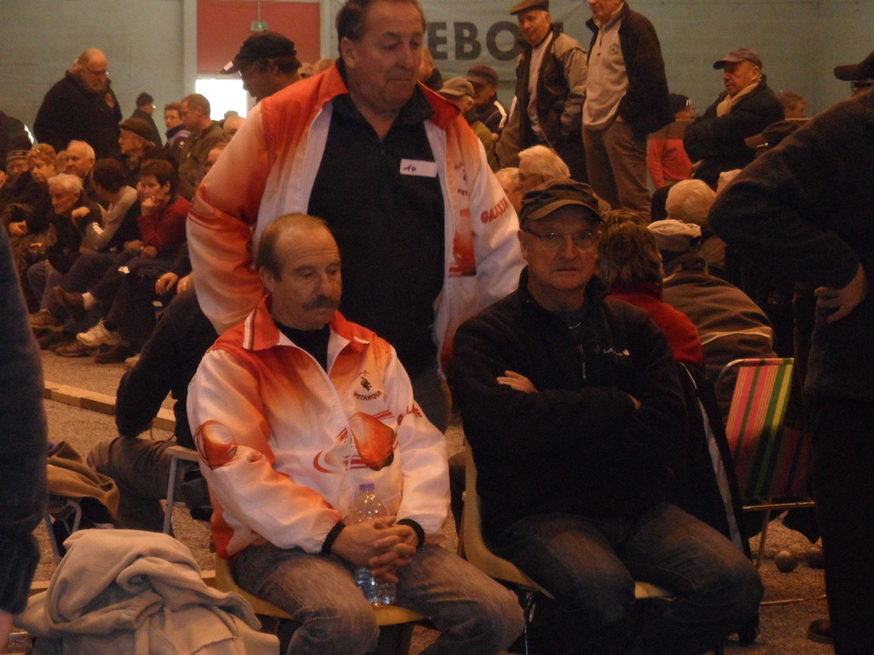 Jean-Paul RAIMBAUD - Alain DUFOUR et Roger GRARD en pause