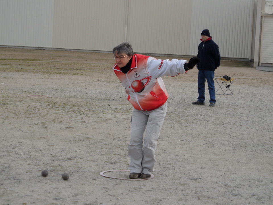 Nicole LEVAGNINI, la féminine de l'équipe lauréate Nicole LEVAGNINI, la féminine de l'équipe lauréate