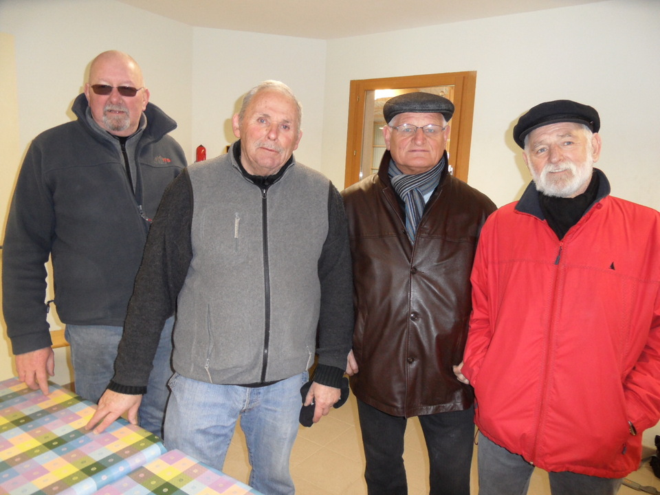 Une belle brochette de joueurs et supporters Une belle brochette de joueurs et supporters