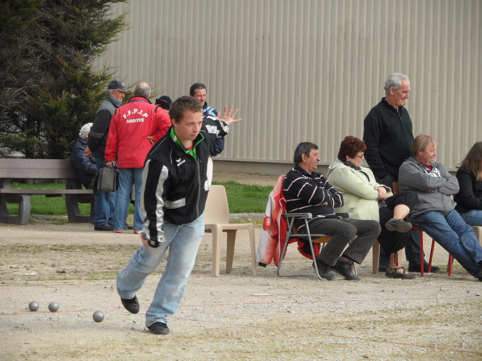 Les qualifies de la sélection doublette  jeu provençal