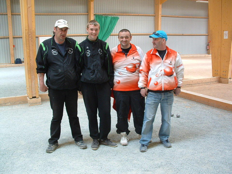 Le 1er tour de la coupe de la manche véteran et senior