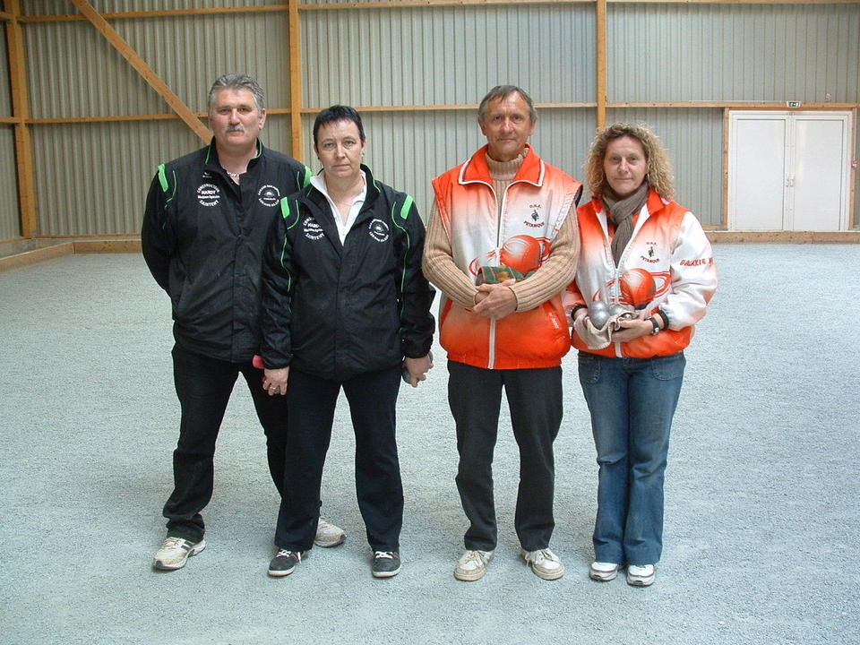 Le 1er tour de la coupe de la manche véteran et senior