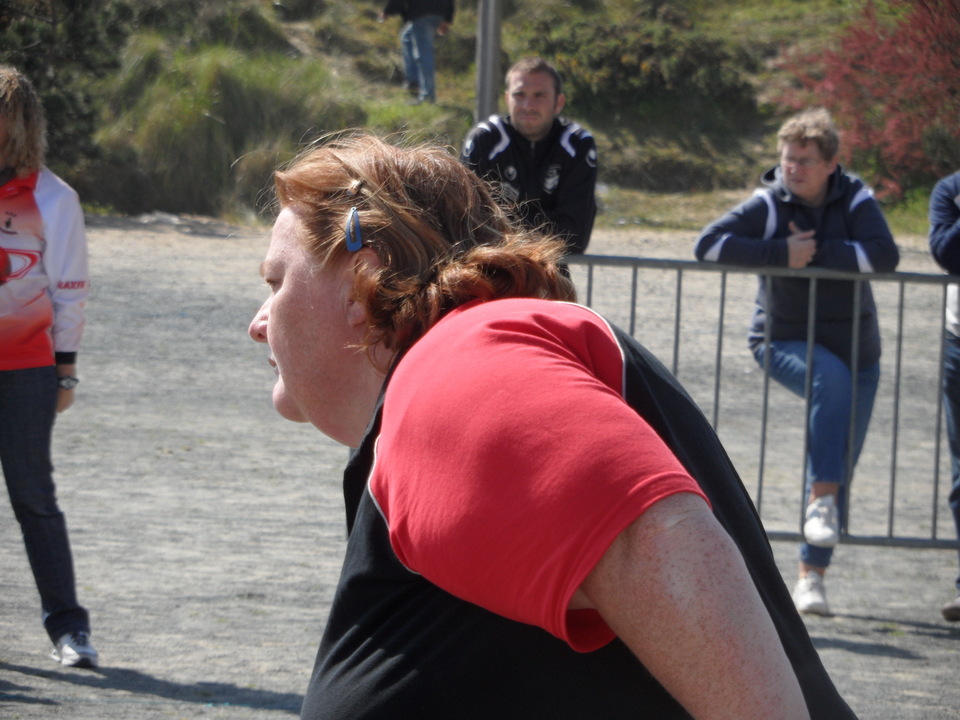 Les féminines de SAINT HILAIRE Championnes de la manche doublette vétérane