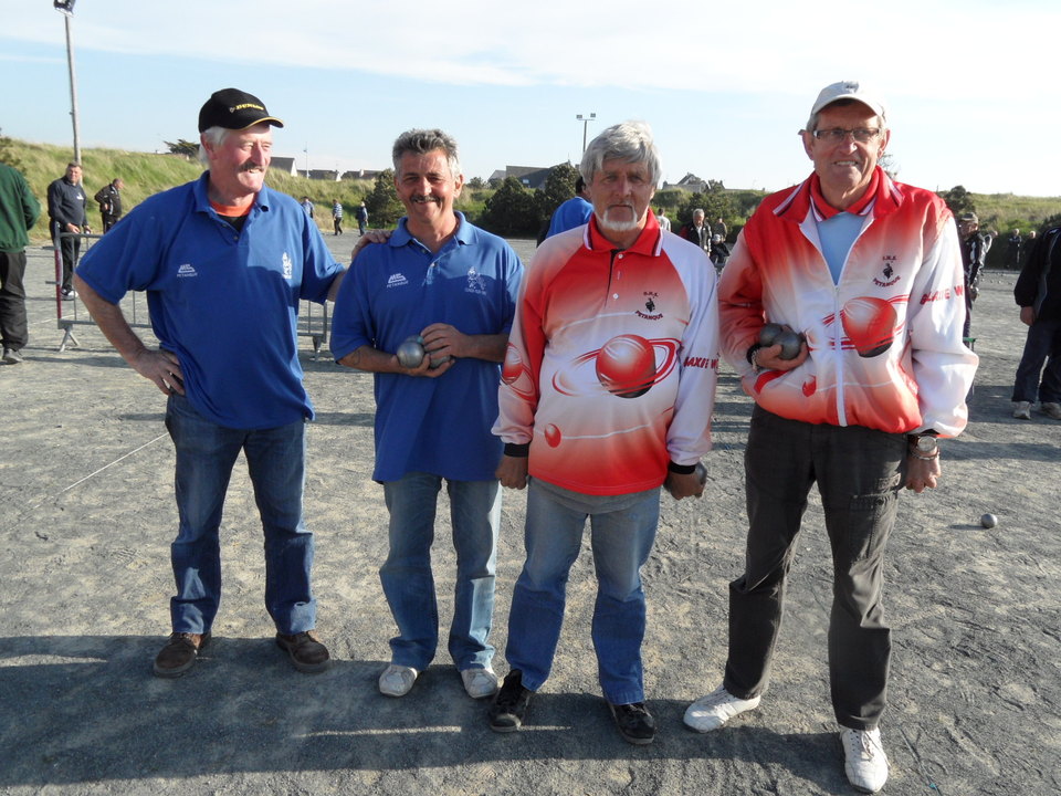 Patrick LEPETIT - Michel CHARLOT (OHS) champions dela manche doublette vétéran