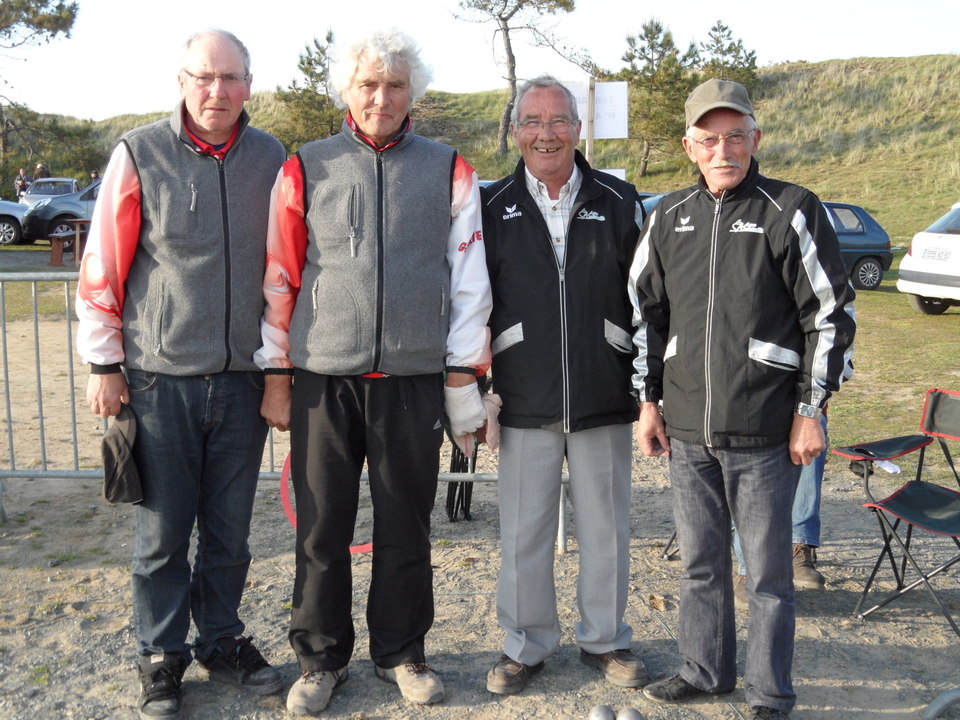 Patrick LEPETIT - Michel CHARLOT (OHS) champions dela manche doublette vétéran