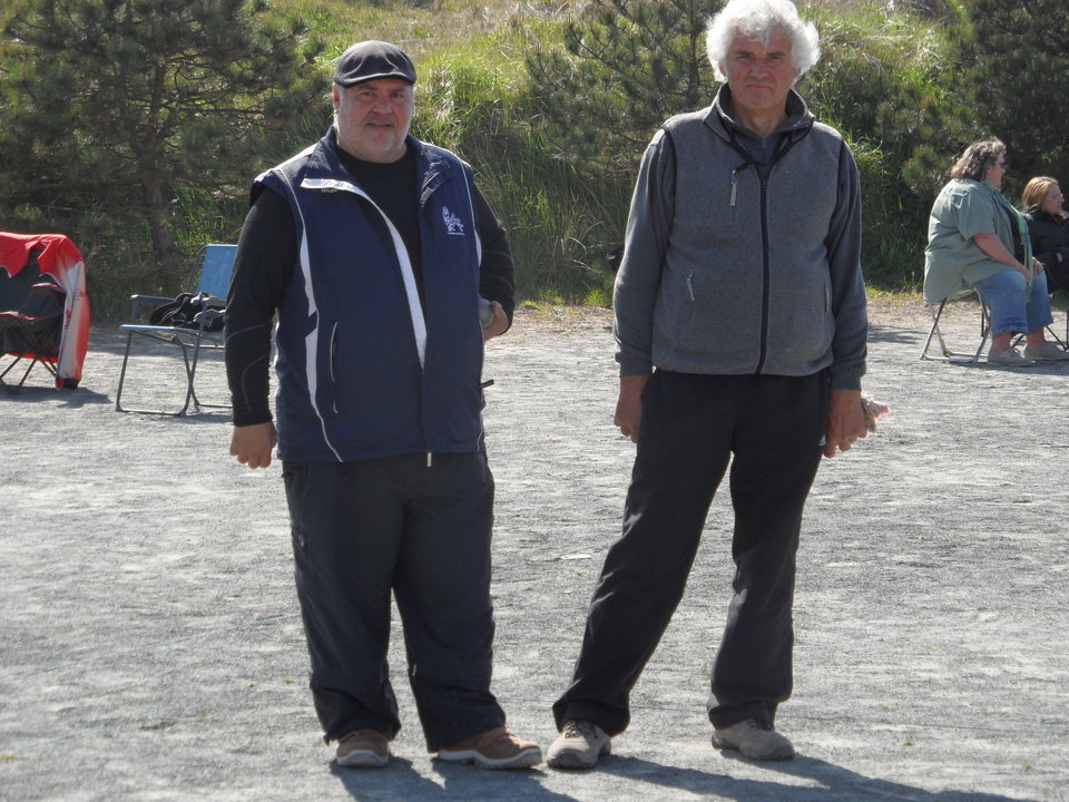 Patrick LEPETIT - Michel CHARLOT (OHS) champions dela manche doublette vétéran Patrick LEPETIT - Michel CHARLOT (OHS) champions dela manche doublette vétéran