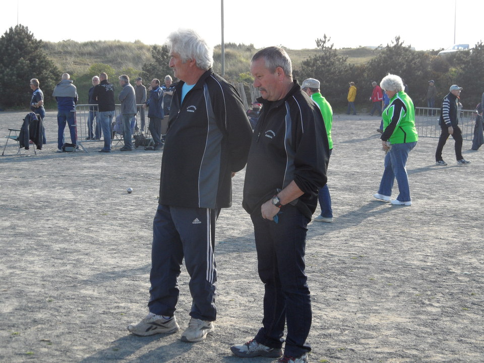 Patrick LEPETIT - Michel CHARLOT (OHS) champions dela manche doublette vétéran