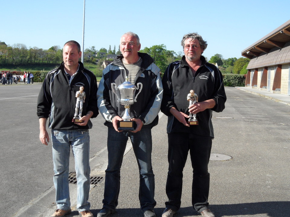 Pascal HERGAULT - Eric VILLETTE Champions de la manche doublette masculine 2012