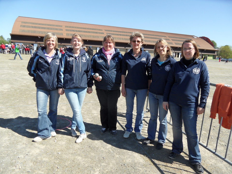 Mélanie - Sandrine TASSEL et Corinne NICOLLET, Championnes départementales triplette féminine 2012 Mélanie - Sandrine TASSEL et Corinne NICOLLET, Championnes départementales triplette féminine 2012