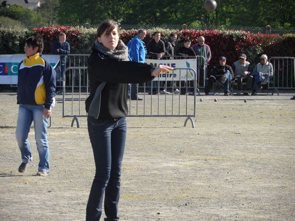 Suite championnat triplette féminine