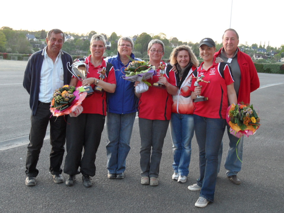 Suite championnat triplette féminine
