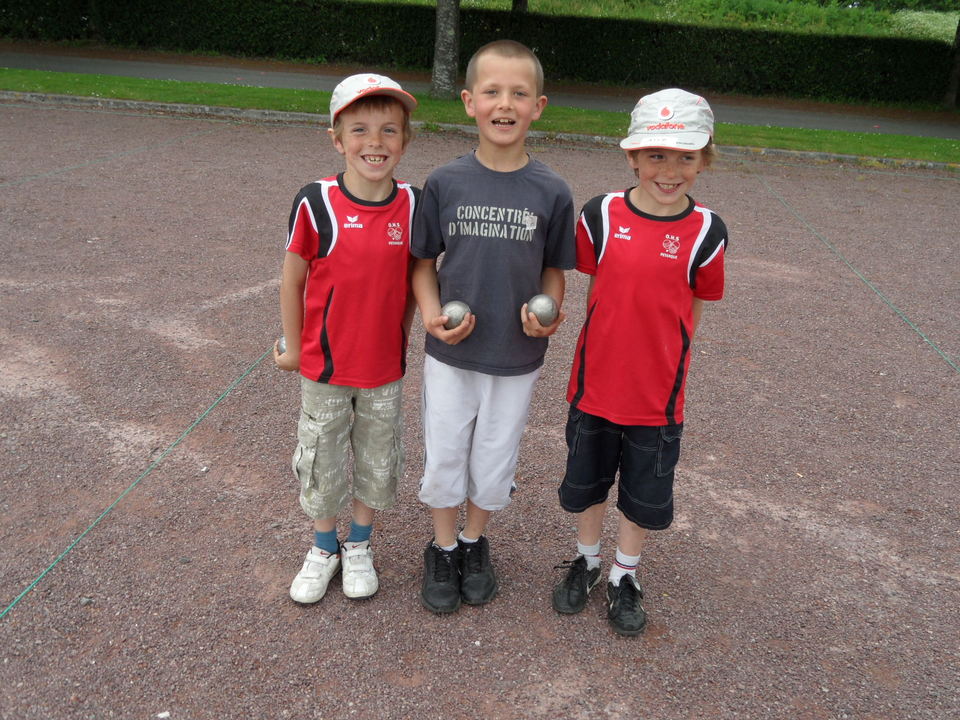 Les championnats triplette jeunes Les championnats triplette jeunes