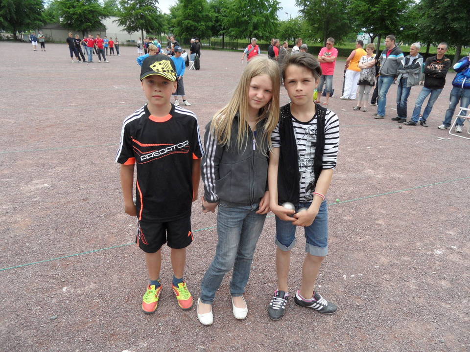 Les championnats triplette jeunes Les championnats triplette jeunes