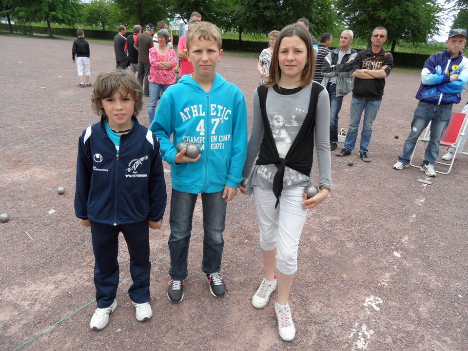 Les championnats triplette jeunes Les championnats triplette jeunes