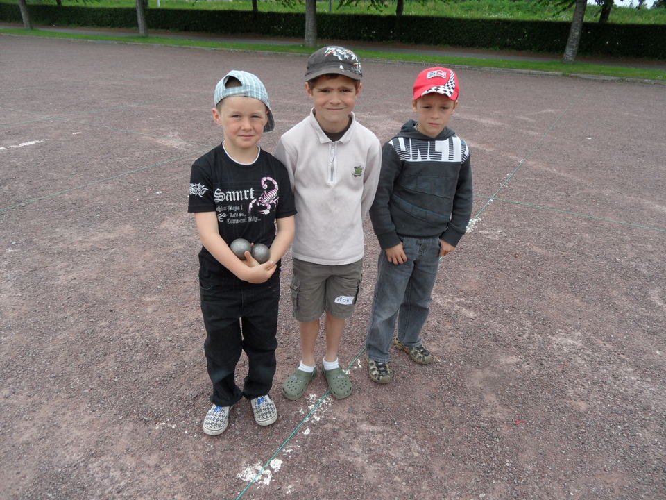 Les championnats triplette jeunes Les championnats triplette jeunes