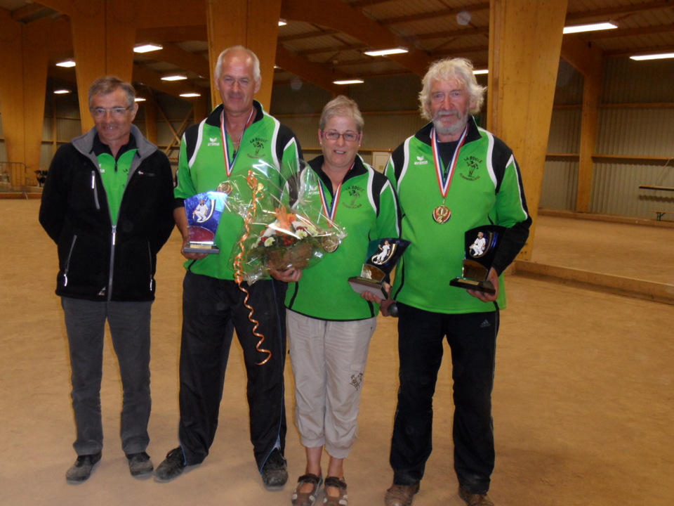 Championnat triplette mixte vétéran Championnat triplette mixte vétéran