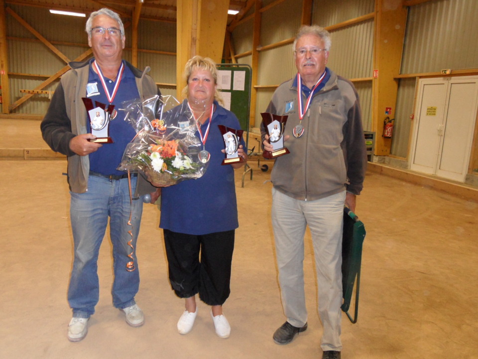 Championnat triplette mixte vétéran Championnat triplette mixte vétéran