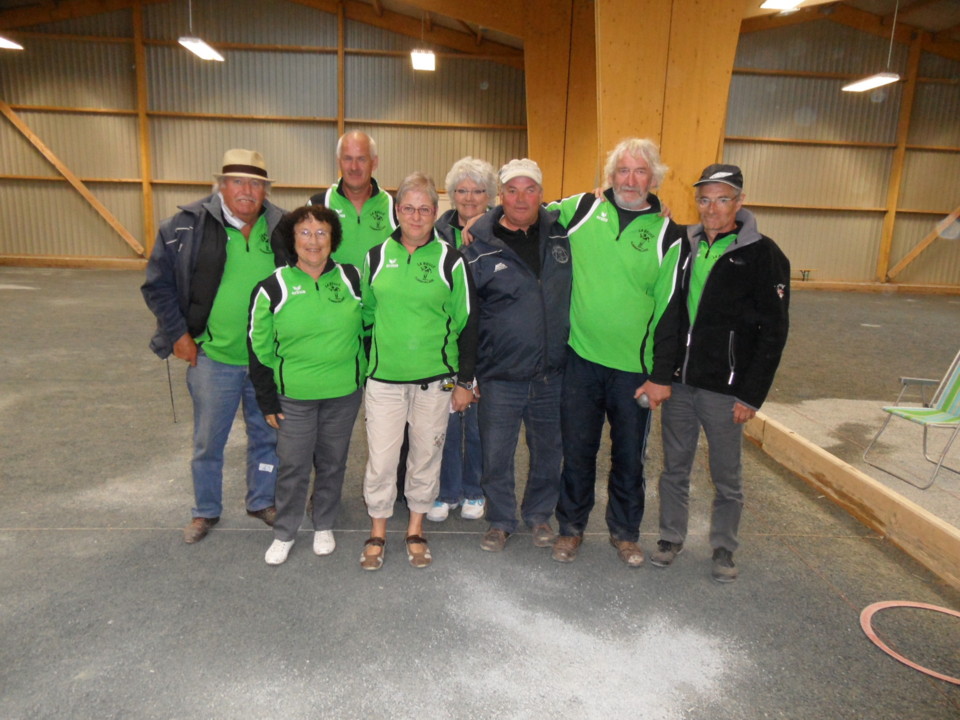 Championnat triplette mixte vétéran Championnat triplette mixte vétéran