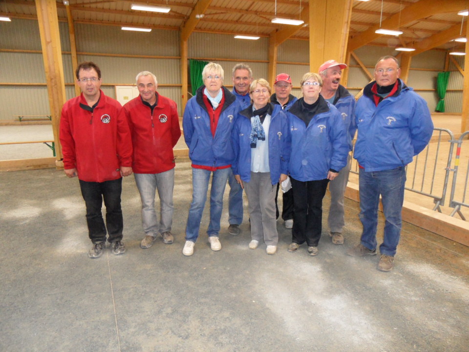 Championnat triplette mixte vétéran Championnat triplette mixte vétéran