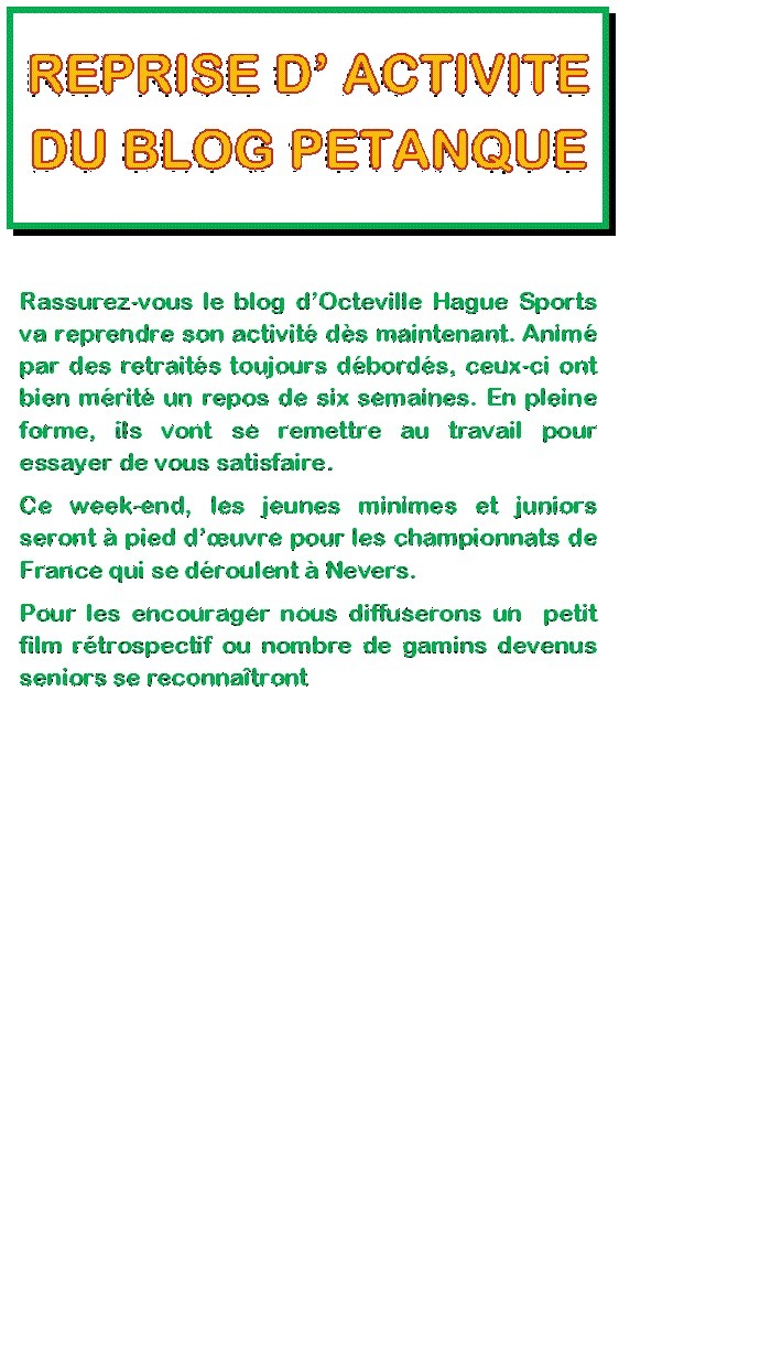 Retour de vacances Retour de vacances